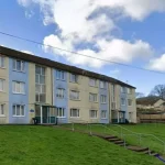 one one-year old babygirl dey hospitalised now after she fall from the top floor of one block of flat