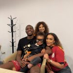 Sweet new photo of Super Eagles striker, Victor Osimhen and him family