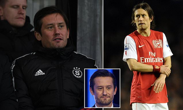 Arsenal legend, Tomas Rosicky don rush go intensive care because of heart wahala