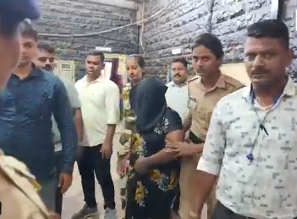 Hand don catch am..99days na for thief,1day for…. Oya see the main story below as them don gbab one 26year old person for India sake of say she do bad acts there…