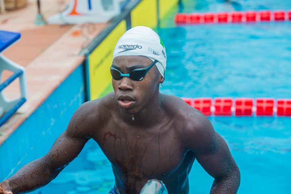 National Sports Festival: 14-year-old JSS3 Pikin Win Silver for Men Swimming