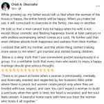 How Important a woman be for how… See how one man finish work ontop the talk.. read and understand make you Sabi treat a woman well ooo….