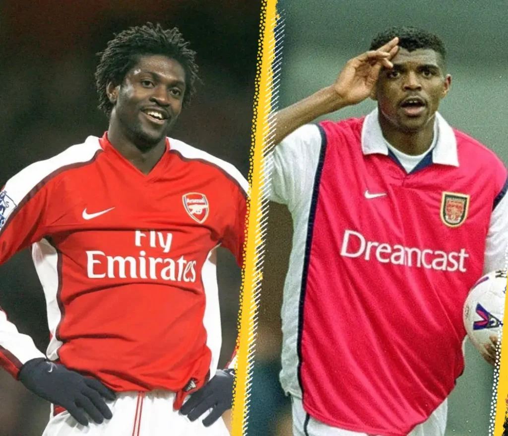 “Kanu Nwankwo na my Idol, God of Football” – Emmanuel Adebayor