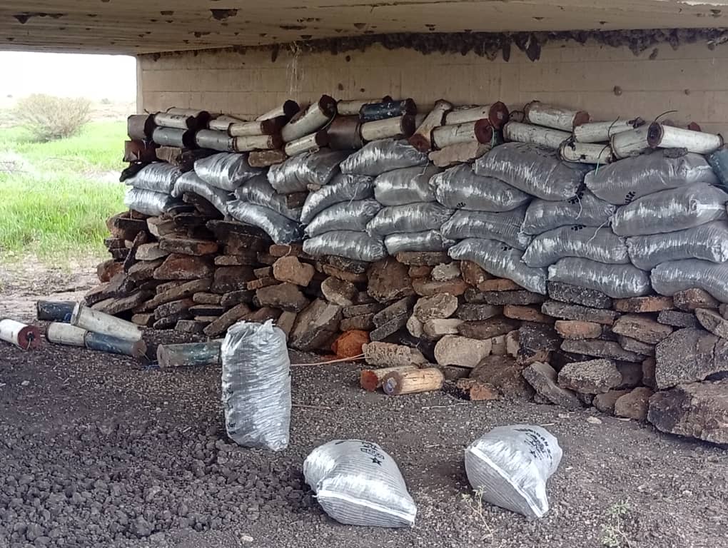 Big Terror Attack Don Fail As Soldiers Recover 56 Bombs Wey ISWAP Plant for Marte–Dikwa Bridge for Borno