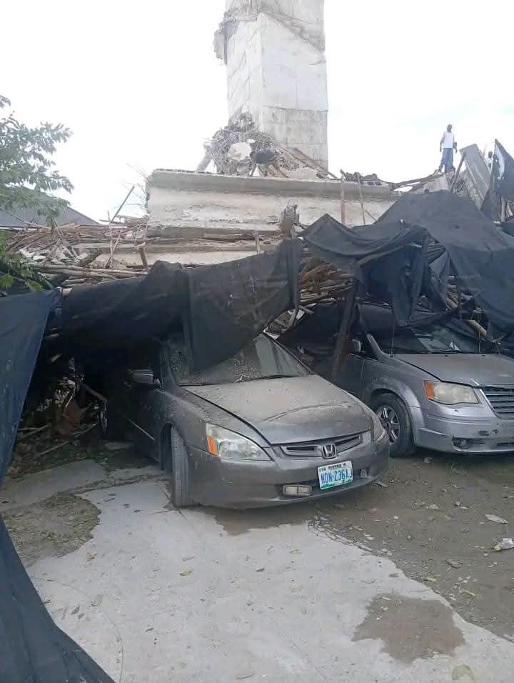 Many Feared Trapped as Building Collapses in Rivers State