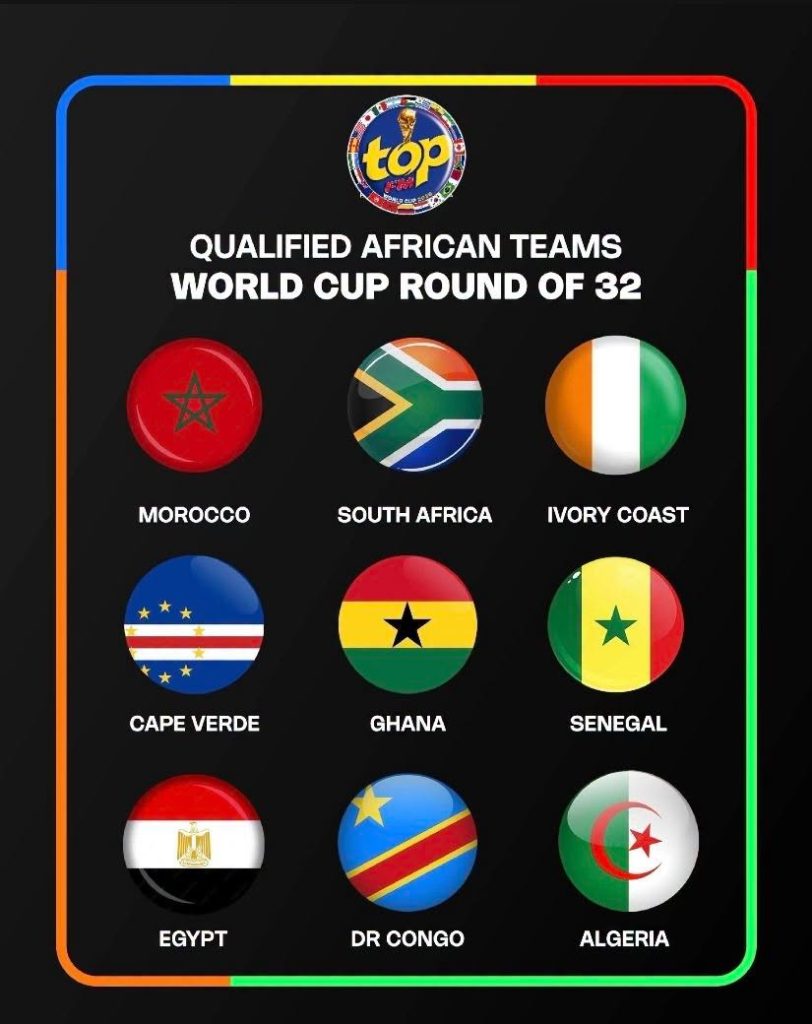 Africa Makes FIFA World Cup History as Nine Nations Reach Round of 32
