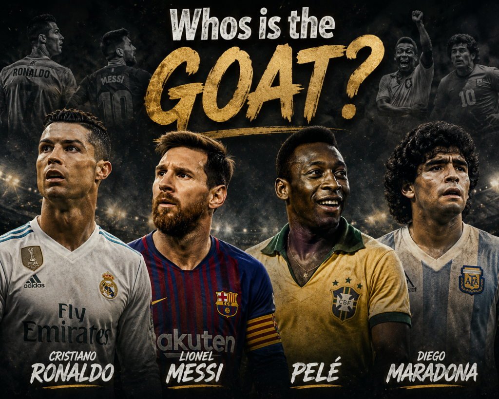 Who Is the Greatest Footballer of All Time? Breaking Down Football’s Biggest GOAT Debate