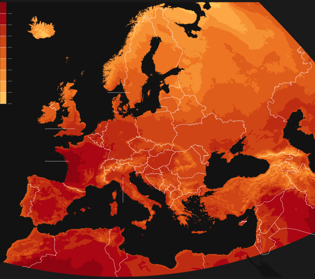 Germany Records Highest-Ever Temperature as Europe Heatwave Intensifies
