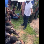 Police Parade Suspected Kidnappers Linked to Airport Road Woman Abduction in Benin City