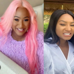 Heartwarming Moment as DJ Cuppy Leads Prayer for Sister Temi Otedola at Baby Shower